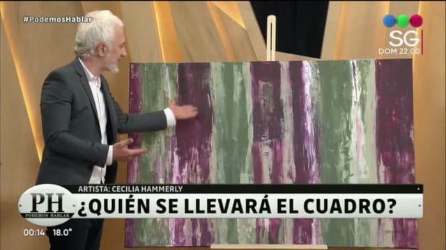 Participación especial en el programa PH, Podemos Hablar, conducido por Andy Kusnetzoff. Al finalizar el programa entre los participantes se votaban para definir un ganador. El cuadro se lo llevo Luisa Albinoni.